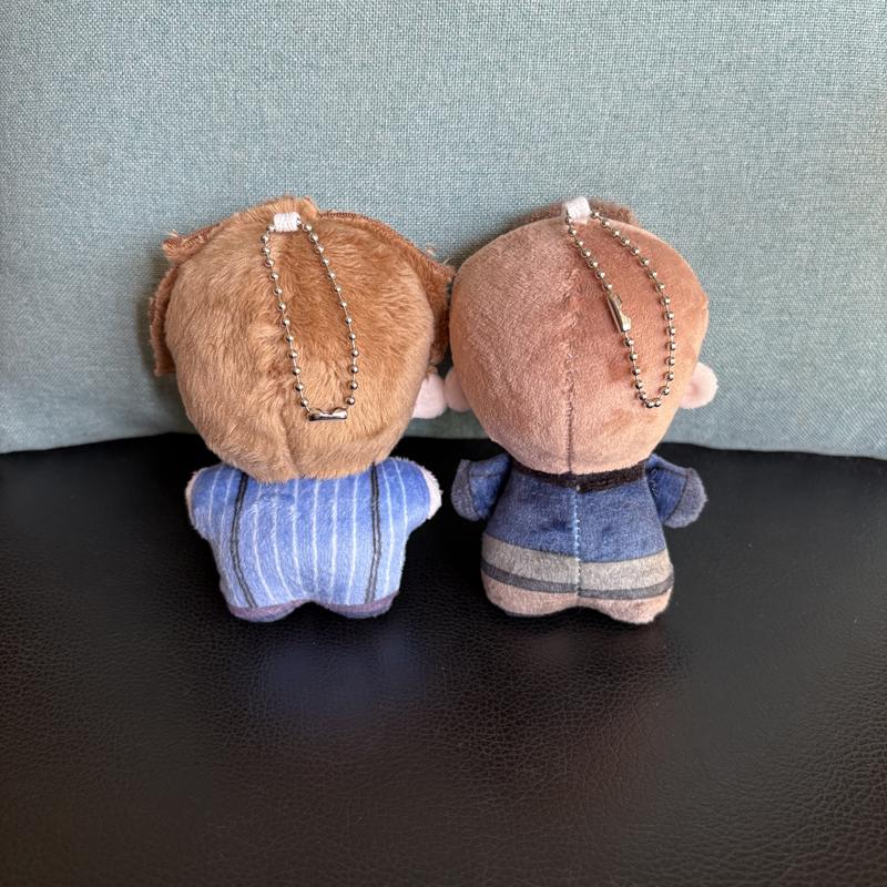 Super roztomilý 10cm Vtipná hra RDR2 Red Dead Redemption 2 Plyšové hračky Klíčenka Přívěsek Figurky Postava Arthur Morgan Plyšová panenka