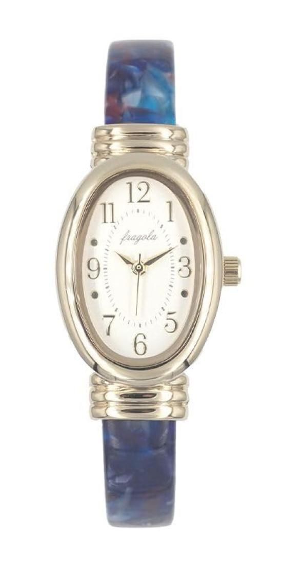 

[Подписаться] Часы Fragola Oval Aceti Bangle Watch N02124S-3 BL женские синие