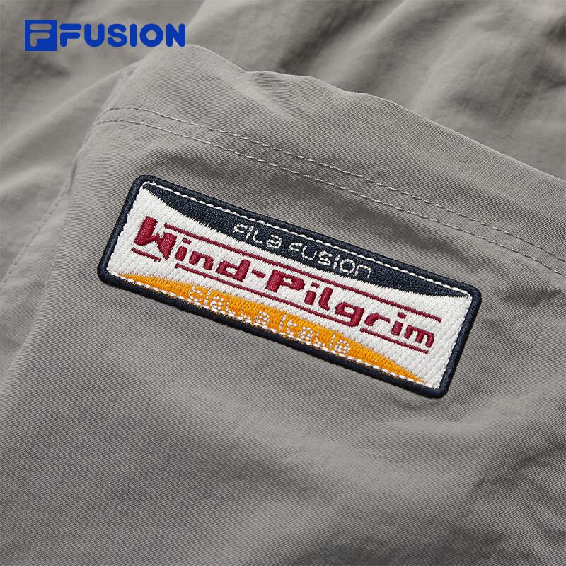 Fila Fusion Men's Summer Casual Wide-Leg Woven Pants