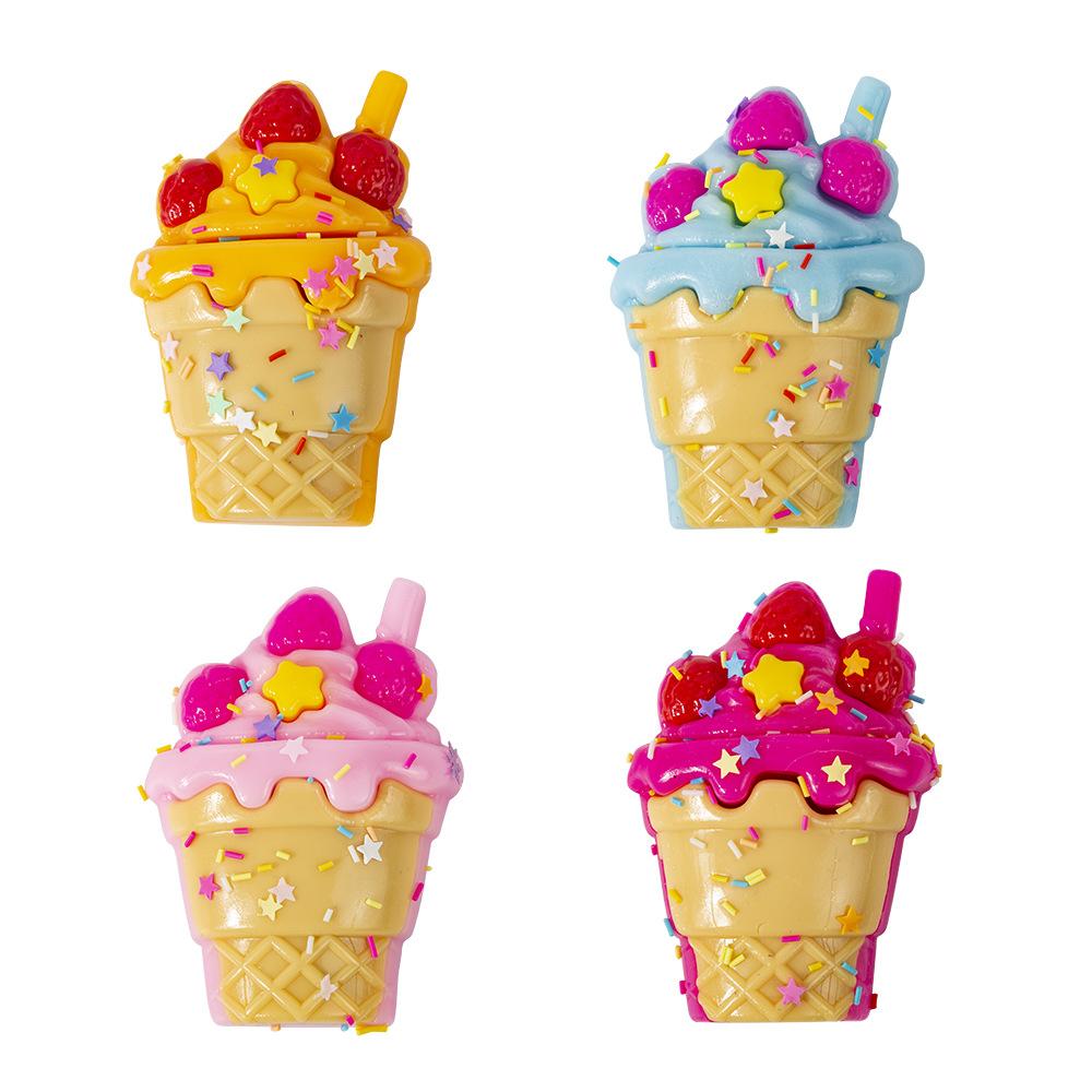 Strawberry Ice Cream Squishy Stress Relief Toy Cute Sweet Treat Squeeze Gift