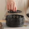 Mosquito Coil Holder Box, Mosquito Coil Burner Container, Mosquito Repellent Coil Stand for Home, Garden, Outdoor and Camping