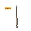 Hex Shank Spiral Groove Cross Alloy Drill Bit for Ceramic, Glass, Tile & Vitrified Tile.