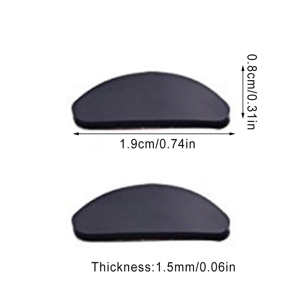 Silicone Nose Pad Increase Flexible Eyeglasses Nosepads Anti-Slip Lightweight Eyewear Lift Supply Children Accessories