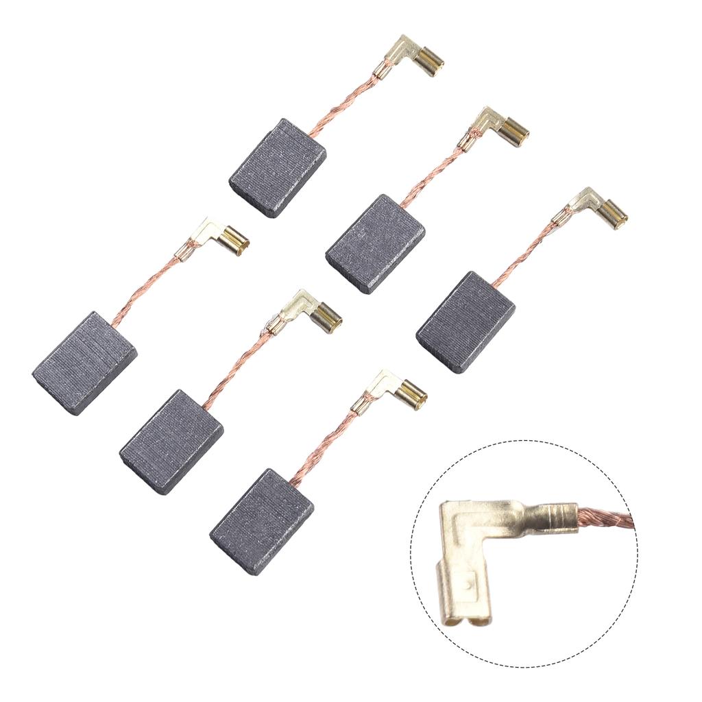 6pcs 16 X 11 X 5mm CB-325 Carbon Brushes For Angle Grinder 9553-9554NB 9557NB 9558PB HR2810 Power Tool Accessory