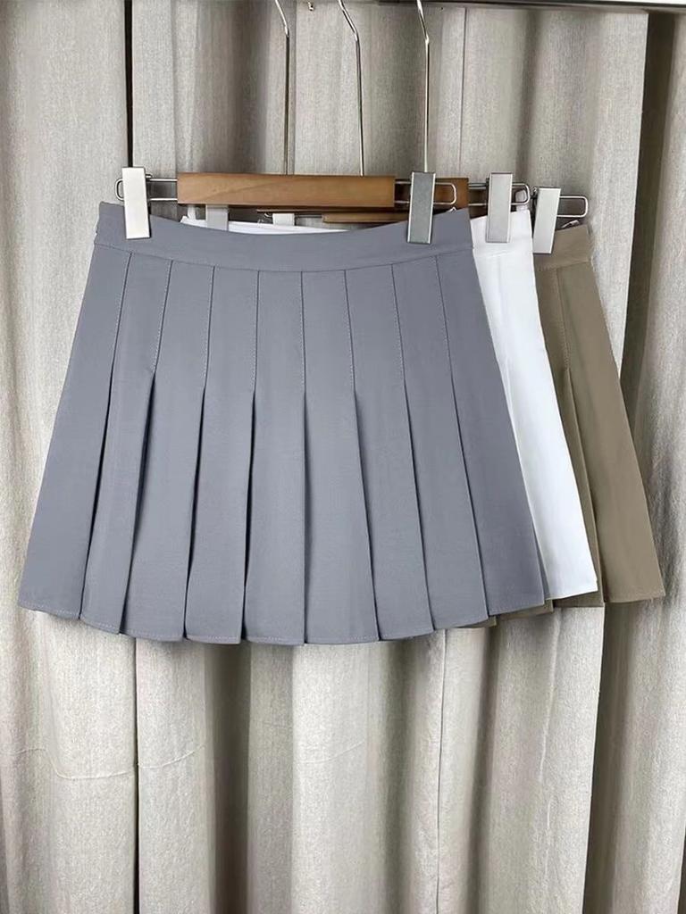 Pleated Skirt Women High Waist Sexy Mini Skirts Tennis Skirt Girl Dance Skirt Kawaii Casual Korean White Black Skirt