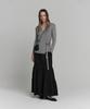 Loutaideu Damaged Wrap Knit [Grey]
