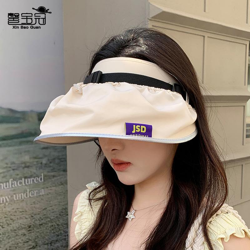 Multifunctional Storage Eaves Can Be Used As Satchel, Sun Hat, Summer Sunshade Empty Top Hat, Fashionable Versatile Sunscreen Hat for Women