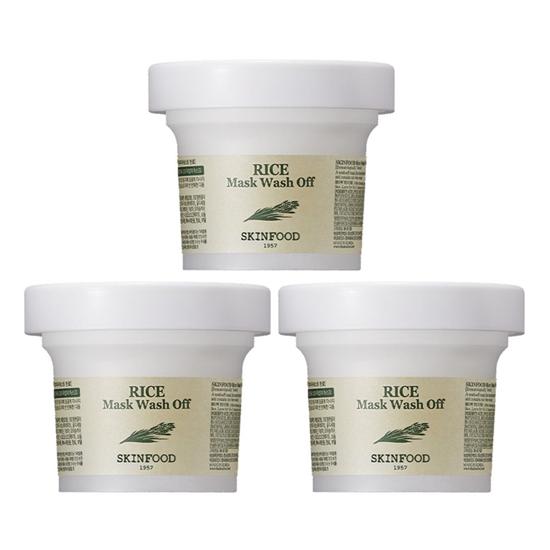 Skin Food Rice Mask 120g Wash-off Pack Brightening Smooth Care (3 Options)