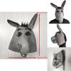 Funny Donkey Mask For Role Play With Latex Material For Party Costumes