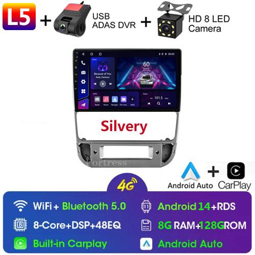 Fortress Android 14 For Peugeot 406 1994 - 2005 Autoradio Multimedia Radio Carplay Car Stereo GPS Navigation Head Unit Auto WIFI