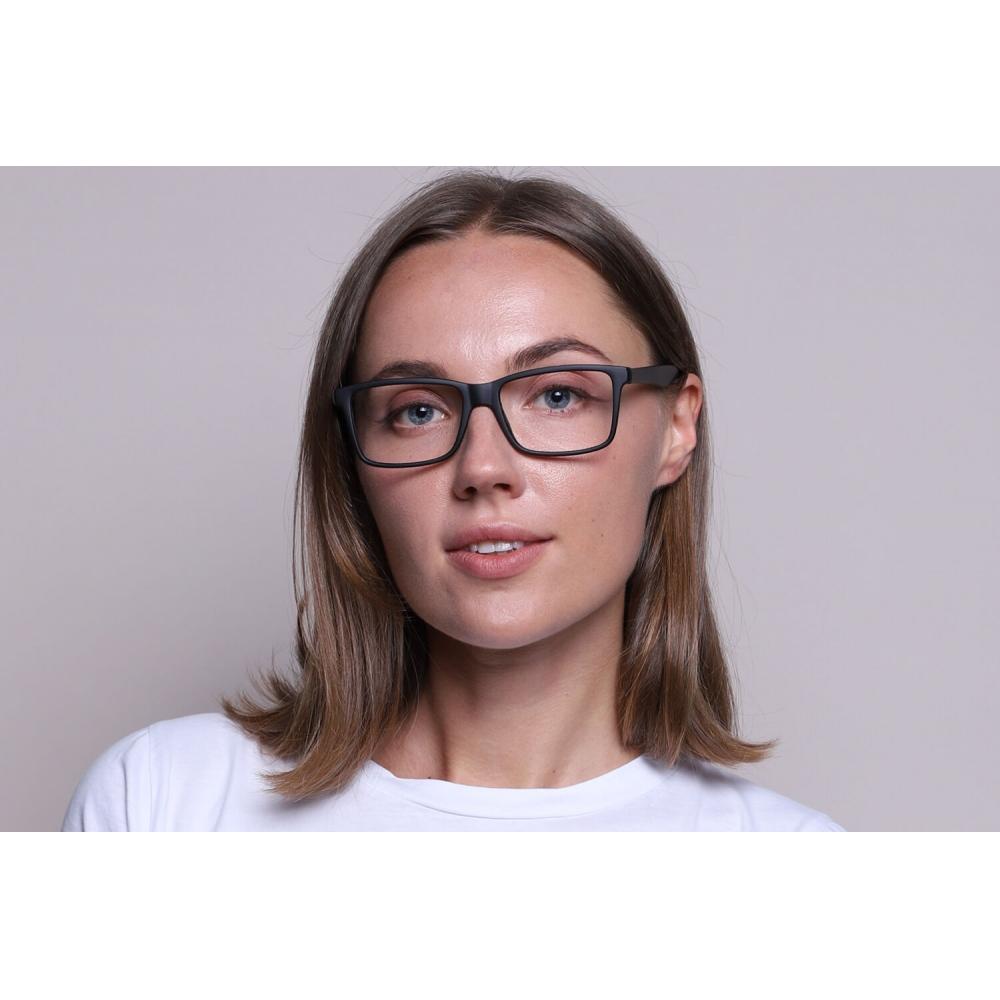 Full Rim Square Black Smartbuy Collection Polly Cp162 Fashion Unisex Eyeglasses