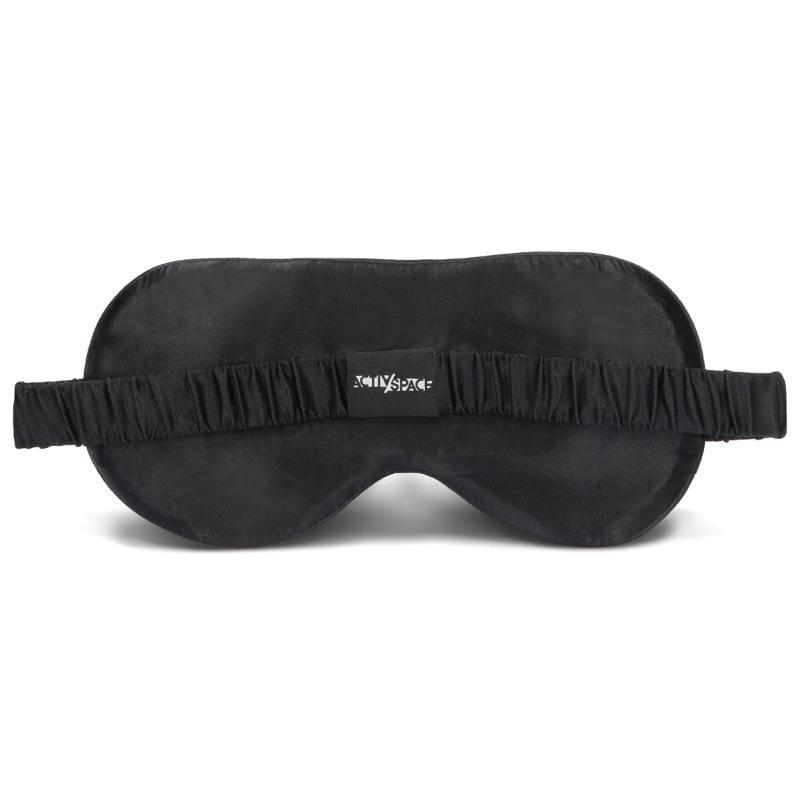 Silk Eye Mask Comfortable For Sleeping - Black