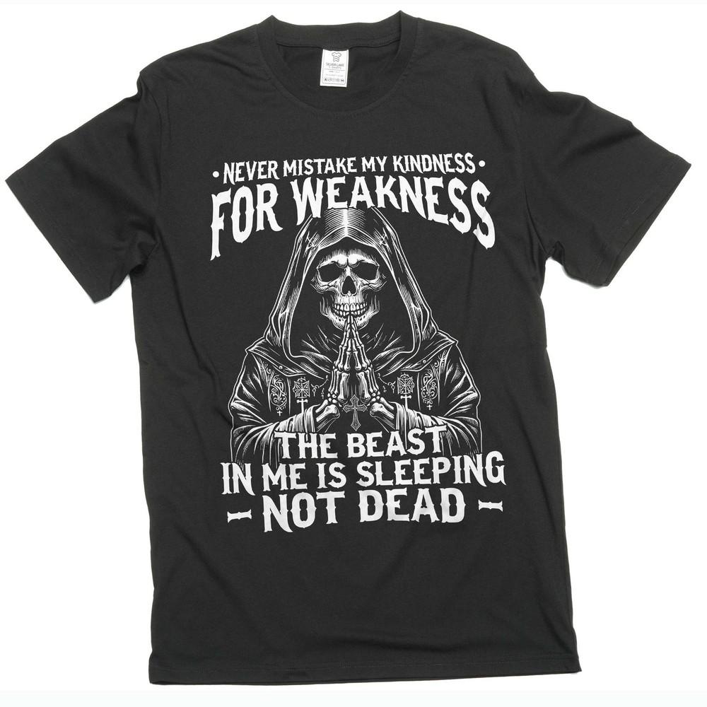 Men's Never Mistake My Kindness Shirt Birthday Gift Father's Day Gift For Men