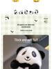 Children's Cartoon Panda Fluffy Slippers for Boys & Girls - Warm Cotton Home Shoes