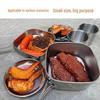 Stainless Steel Outdoor Camping Cookware Set