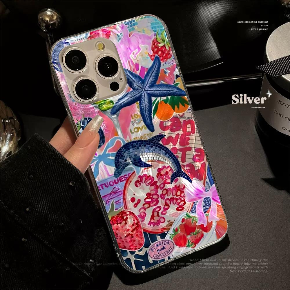 

Summer Tropical Sea Creature Phone Case For Samsung Galaxy S26 ultra S25 S24 S23 S22 S21 Plus FE A56 A55 A54 A53 A36 Back Cover Galaxy S22 Ultra 5G