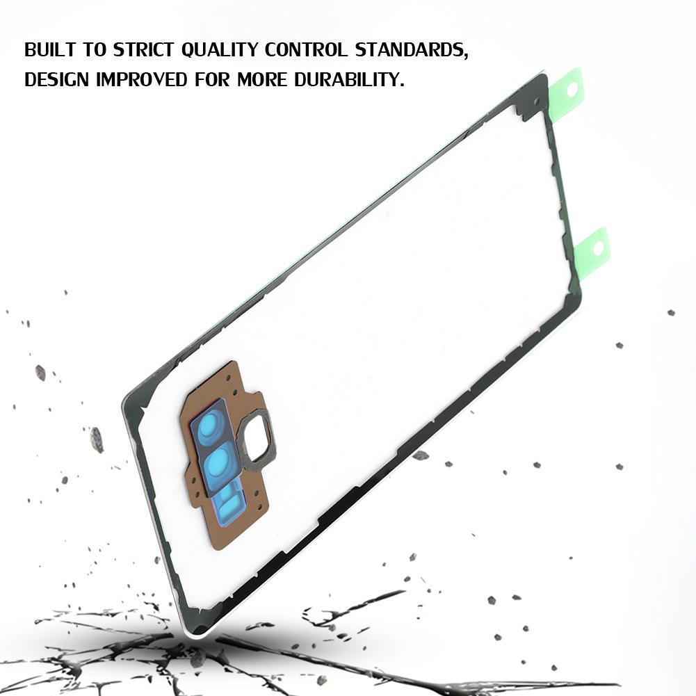 For     Note9 N960 Transparent Battery Back Cover Replacement with Tools (Blue)