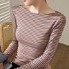 Navava Women Slim FiT BoaT Neck Long Sleeve T shirT nT3210