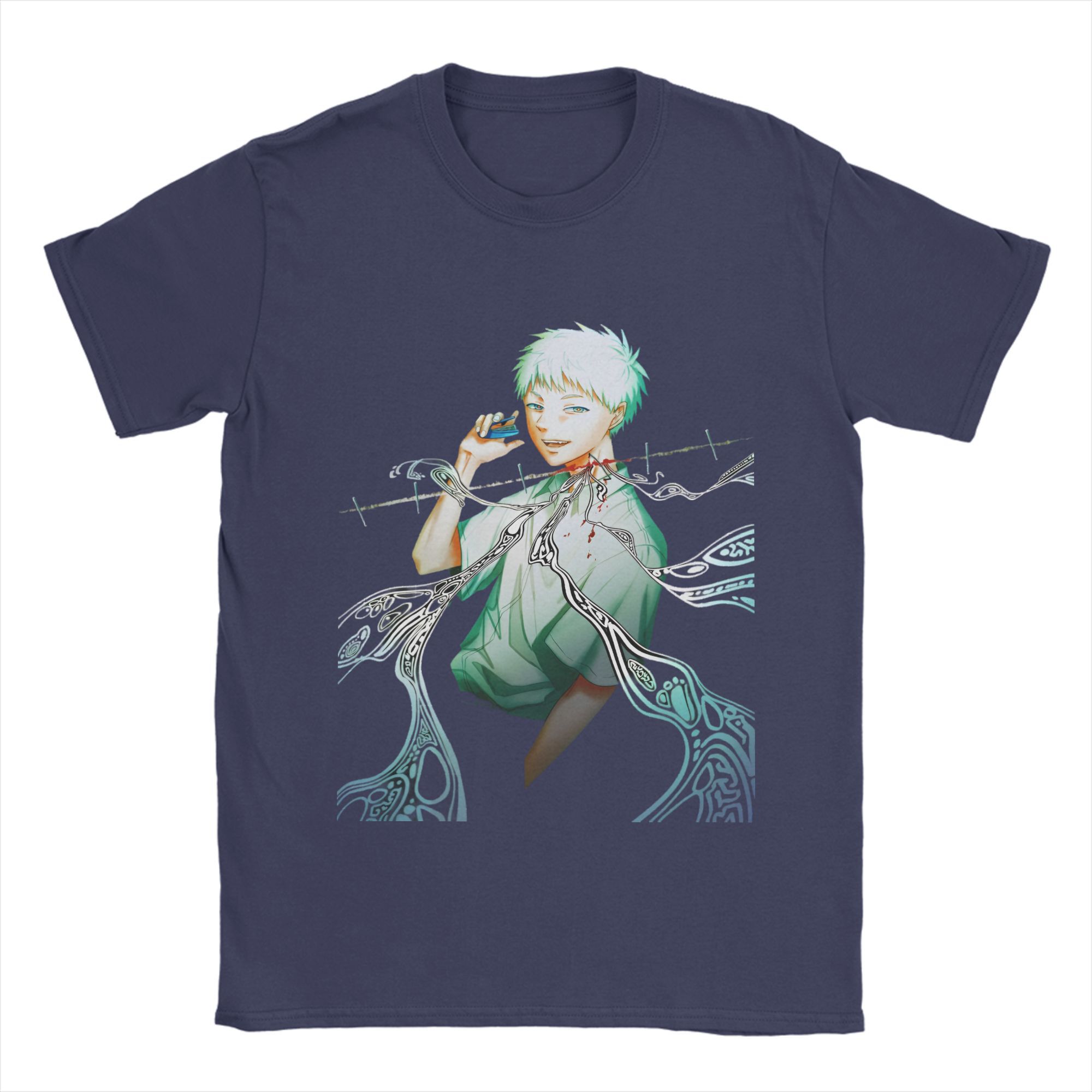 

Футболка Лето Хикару Умер Популярные Футболки с Коротким Рукавом Уличный Стиль Летние 100% Хлопок Круглый Вырез Свободный Топ Футболки 4XL