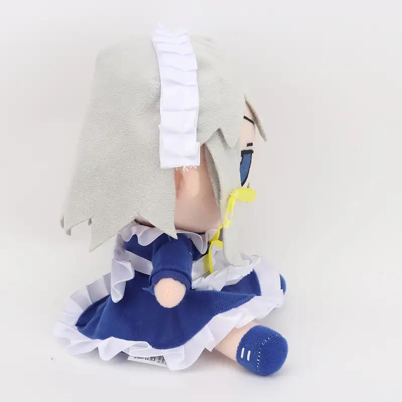 20cm Touhou Project Lovely Plush In Stock fumo×fumo TouHou Project Basic Izayoi Sakuya Doll Anime Peripheral Plush Toys Kid Gift