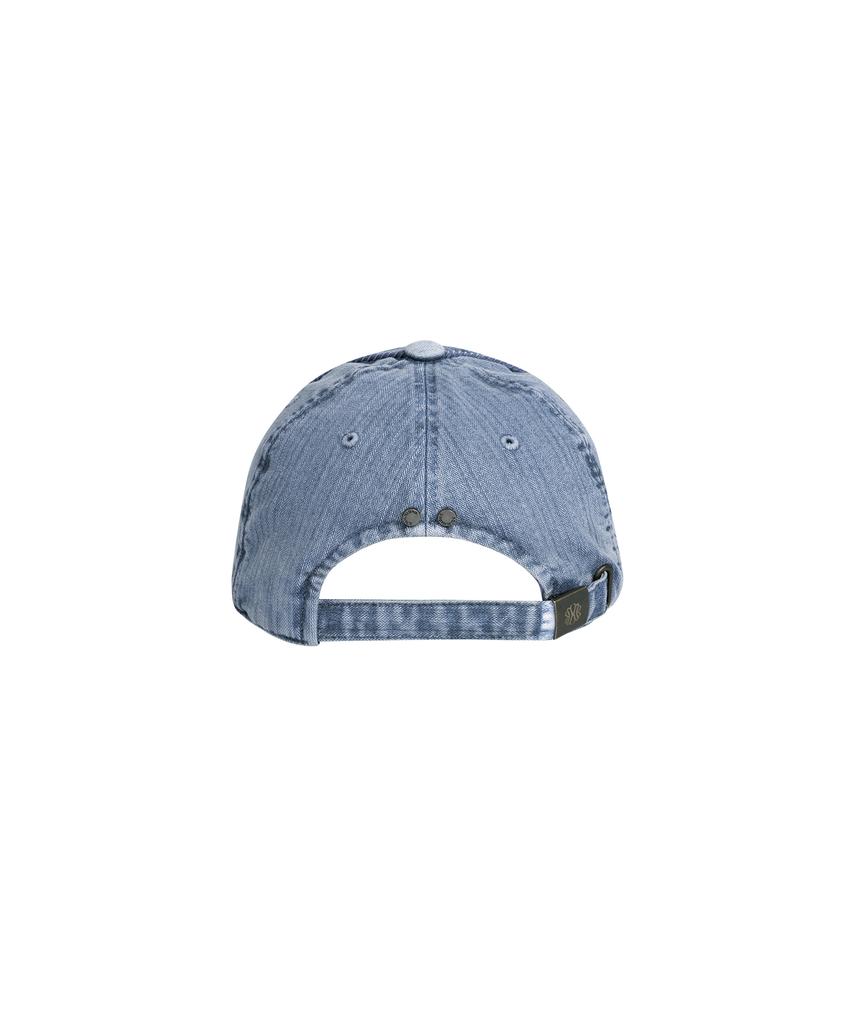UNGIMMICK Piping Washed Cap (Blue)
