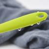 Food Grade High Temperature Resistance Slotted Spatula with Hole Arc Edge Long Handle Baking Shovel Household Supplies