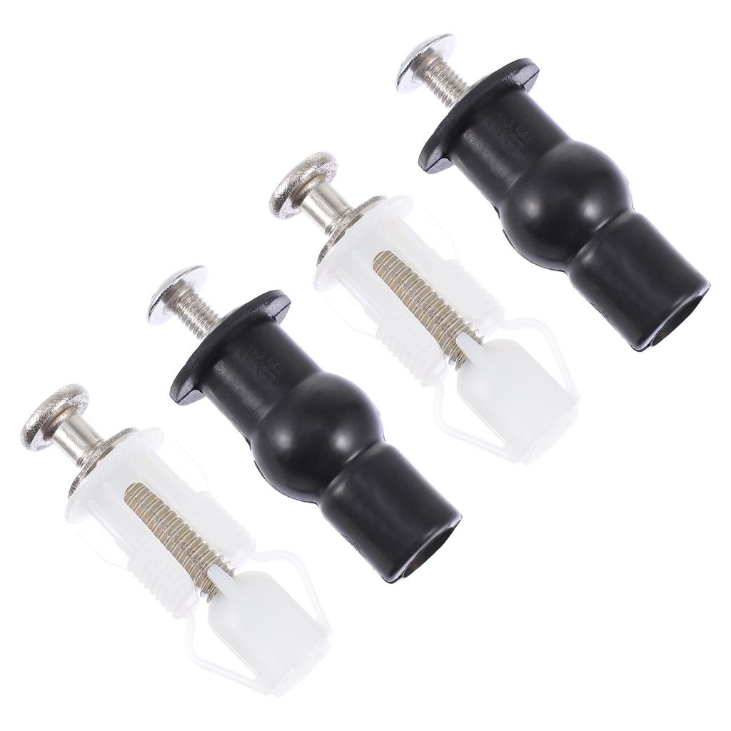 4 Pcs Stainless Steel Toilet Seat Fixing Bolts Replacement Hinge Bathroom Accessories Hardware Home Improvement Solutions Toilet