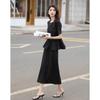 Demana Women's Ruffled Top & Skirt Two-Piece Set