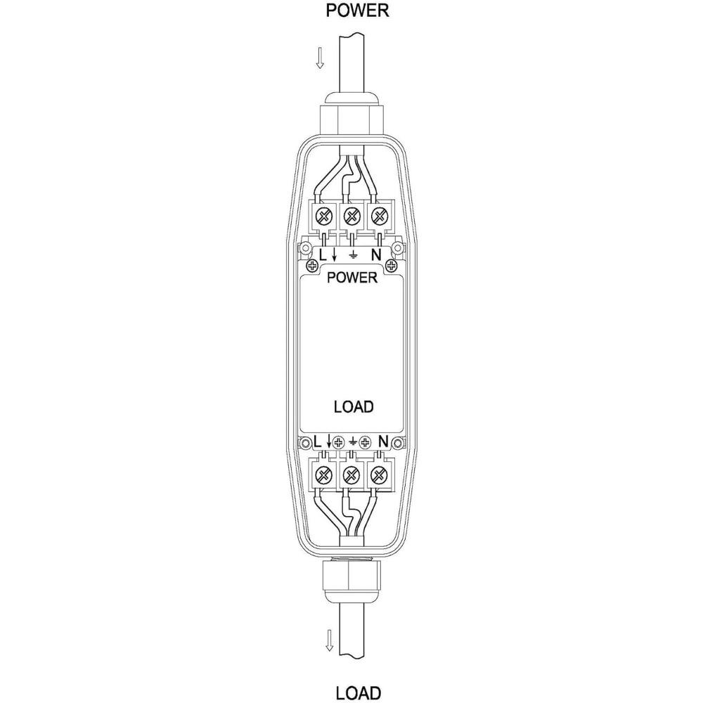 Waterproof Leakage Protector Operating Current 30mA, 16A Ground Fault Circuit Breaker