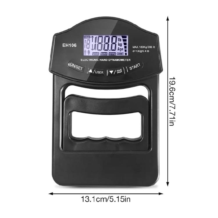 Hand Grip Gauge Digital Hand Strength Meter Hand Dynamometer Hand Force Meter