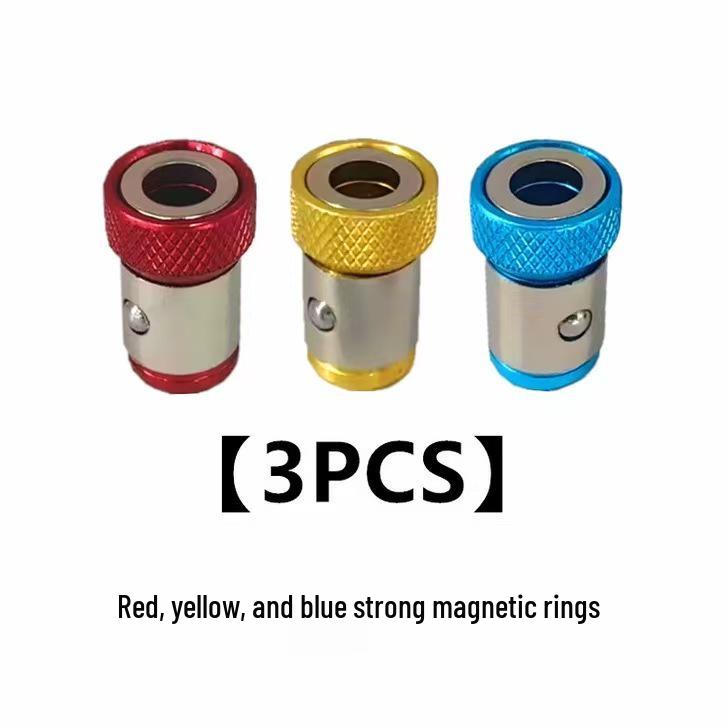 Reinforced Anti-Slip Phillips Magnetic Ring Screwdriver Bit with Strong Magnetism.