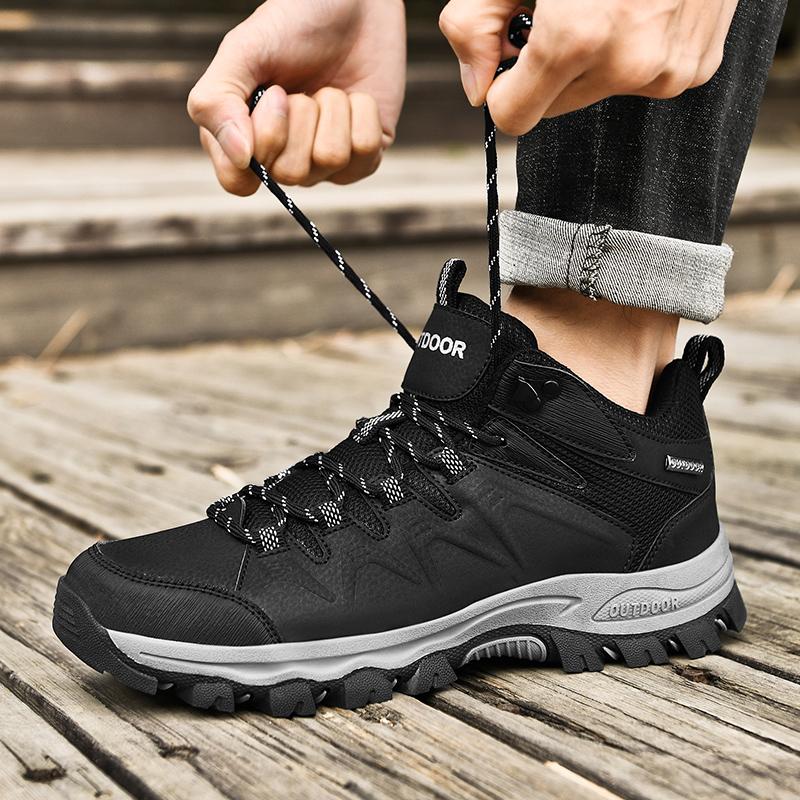 Spring /Autumn Men's Outdoor Anti -slip Sports Shoes Large Size Men's Hiking Boots