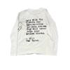 Y2K Street Style Unisex Rundhals Buchstabenprint Langarm T-Shirt