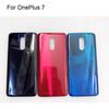 100%New Battery Back Rear Cover Door Housing For OnePlus 7 Battery Back Cover For OnePlus 7 Pro 1+ 7 Replacement