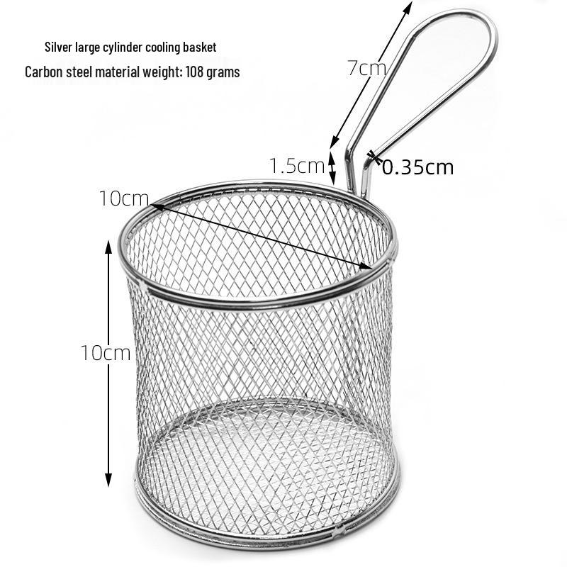 Kreativní talíř na ovoce a košík na hranolky ve tvaru lodičky, chladicí mřížka