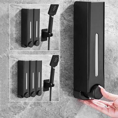 Wall-Mounted Soap and Shampoo Dispenser for Bathroom