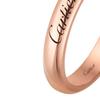 Cartier C De  Classic Letter Narrow 18K Gold Ring Unisex rings Rose-Gold B4232500