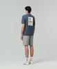 SERGIO TACCHINI M Back Artwork Cotton Short Sleeve T-Shirt (Navy)