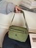 Minimalist Nylon Crossbody Bag With Zipper For Daily Casual Wear