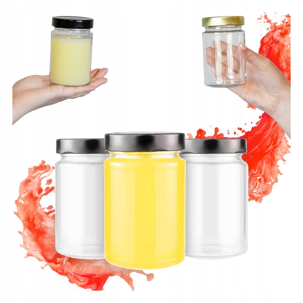 ATENA jar 330ML + HIGH LID FI66 JAM HONEY CANDLES WEDDING