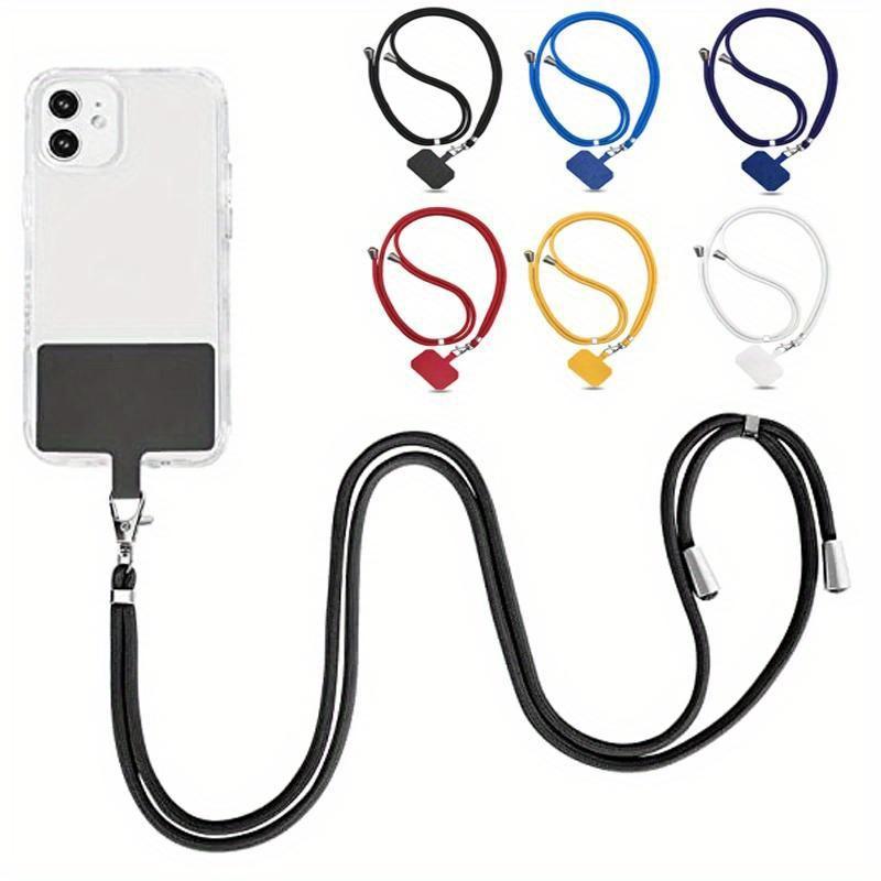 Adjustable Cellphone Lanyard Anti-Lost Fixed Card Rope For Iphone Samsung Xiaomi Minimalist Style Mobile Phone Hanging Rope