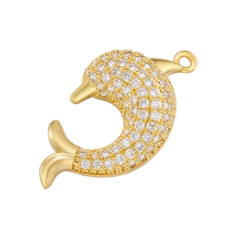Whale Charms for Jewelry Making Crown Pendants for Handmade Jewelry Supplies and Accessories :VD1247