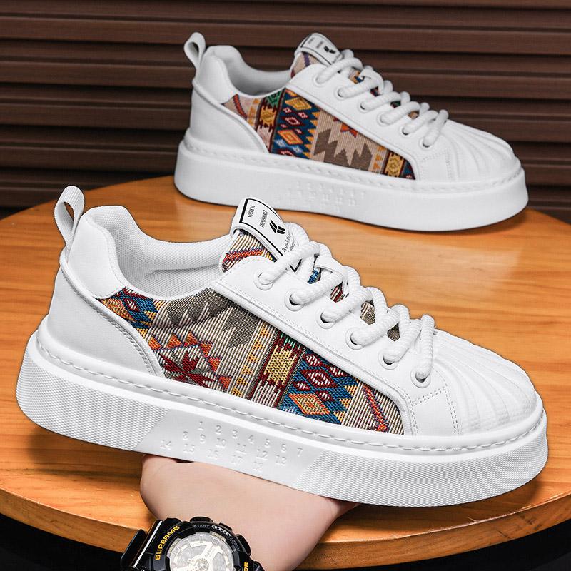 Men's Vulcanized Shoes Classic Low-top Canvas Shoes Breathable Canvas Casual Shoe Fashion Skateboard Shoes Lace Up Men Sneakers