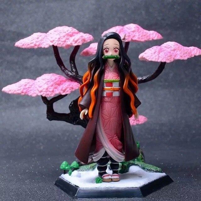 Demon Slayer Gk Action Figure Model Kaigaku Kamado Nezuko Anime Other Collection Toy Exquisite Quality Desktop Decoration Figma