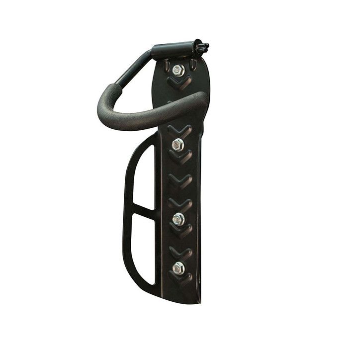 Crochet de Suspension Mural pour Vélo - HANGBIKE - Kit de Montage Inclus - Capacité 30Kg - Noir