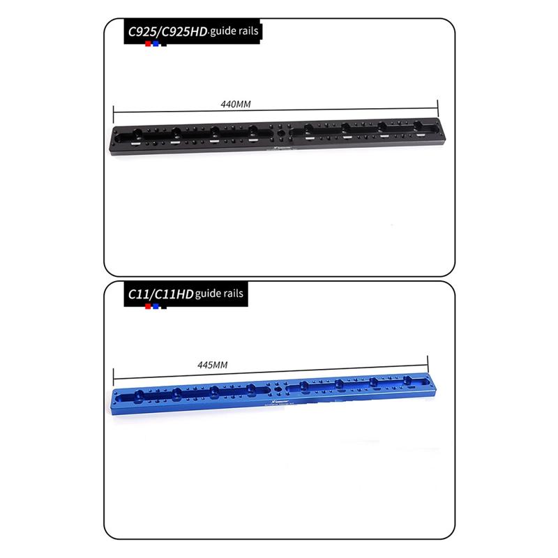 A84X-Metal Guide Rail 8SE C8 C8HD Handle Dovetail Plate Astronomical Telescope Accessories