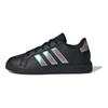 adidas Neo Grand Court 2.0 Shock Absorbing Durable Low-Top Kids Skate Shoes Kids Skate Shoes Black HQ4482