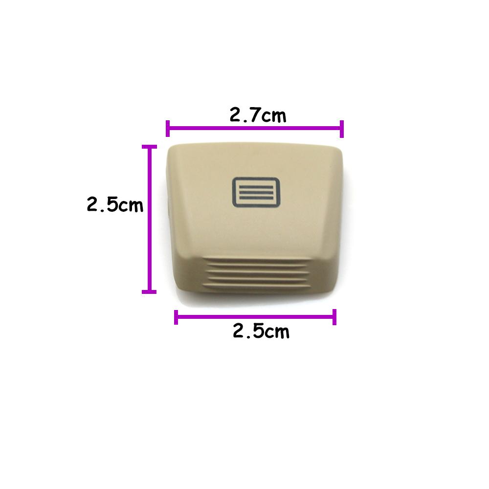 0009002907 W213 W238 W222 W205 W253 N293 Car Power Sunroof Window Switch Button Key Cap For Mercedes Benz C E S GLC EQC Class