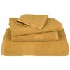 VidaXL Serviettes de sauna 4 pcs doré 80x200 cm 360 g/m² 100% coton, serviette, serviette de bain, serviette en coton 136816