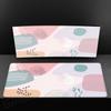 HD Printing Minimalist Desk Mat Abstract Art Design MousePad Non-Slip Rubber Base Mouse Mats for Office Laptop Modern Boho Leave